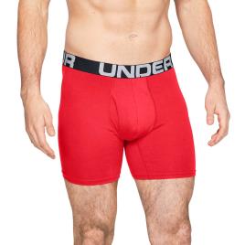 Calções Under Armour Charged Cotton 6in 3 Pack