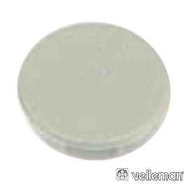 Tampa Para Botão De 21mm Cinza 