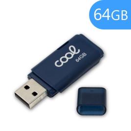Pen Drive USB x64 GB 2.0  Cover Azul