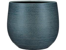 VASO GABRIEL REDONDA AZUL   Ø29X25CM
