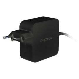 Carregador para Portátil ! APPAC USB-C (1,1 m) Preto - 65 W