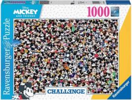 Puzzle  Mickey Challenge (Idade Mínima: 8 Anos - 1000 Peças)