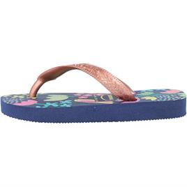 Havaianas Criança Flores Gold