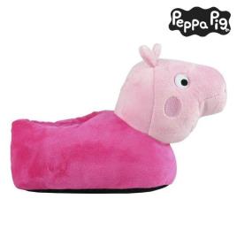 Pantufas Para Crianças 3d Peppa Pig Cor de rosa - 27-28