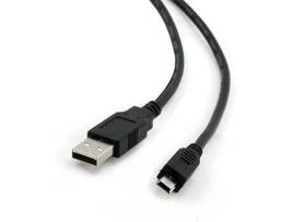 Cabo USB 2.0 A para Mini USB B  PSICCP-USB2-AM 1,8 m Preto