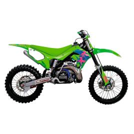 Blackbird Racing Retro Kawasaki Kx 250 03 8427aa Graphic Kit