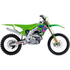 Blackbird Racing Retro Kawasaki Kxf 8425aa Graphic Kit