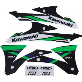 Factory Effex Evo Kawasaki Kx 100 14 24-01112 Graphic Kit