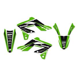 Blackbird Racing Kawasaki Kx 250 F 13 8421n Kit Graphics With Seat Cover