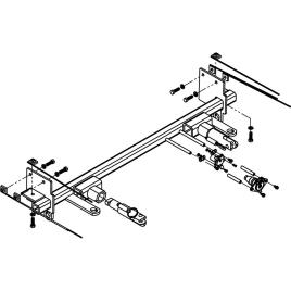 Blue Ox Lincoln Mkx Tow Bar Base Plate Support