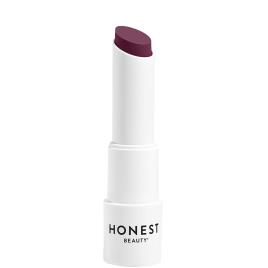 Bálsamo labial com cor da Honest Beauty - Plum Drop