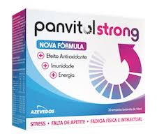 Panvitol Strong ampolas bebíveis - 10ml (x20 unidades)