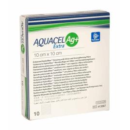 Aquacel Ag+ Extra Penso Estéril - 5x5cm (x10 unidades)