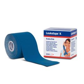 Leukotape K Ligadura Elástica Adesiva - 5x5cm (Azul)