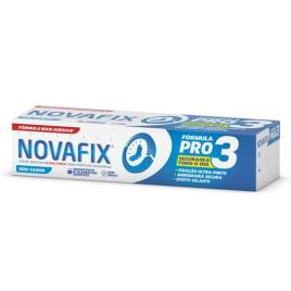 Novafix Pro3 Creme Adesivo Prótese sem Sabor - 50g