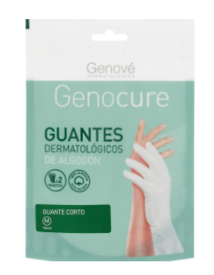 Genocure Luvas Dermatológicas Algodão_Tam. M