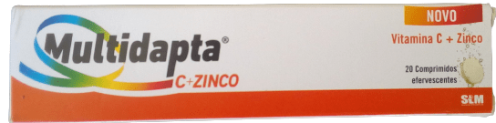 Multidapta C+Zinc (x20 comprimidos efervescentes)