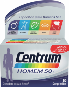 Centrum Homem 50+ comprimidos (x90 unidades)