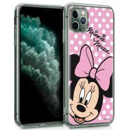 Capa Iphone 11 Pro 5.8' Disney Minnie Rosa Licenciada Silicone em Blister