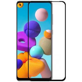 Pelicula Samsung Galaxy A21s (Samsung A217) Ceramic Flexivel Glass Full Face Preto