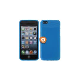 Capa em Silicone Iphone 5C Azul Opaca