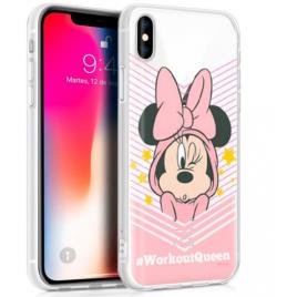 Capa Iphone X, Iphone XS Disney Minnie Estrelas Licenciada Silicone em Blister