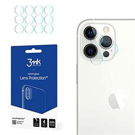 Pelicula de Vidro Iphone 13 Pro Max Full Face 3MK Flexible Glass Lens para Camara (4 Unidades)