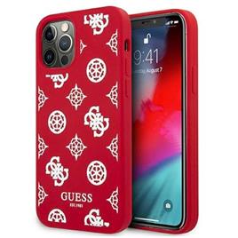 Capa Iphone 12 Pro Max GUESS Peony Collection GUHCP12LLSPEWRE Vermelho em Blister