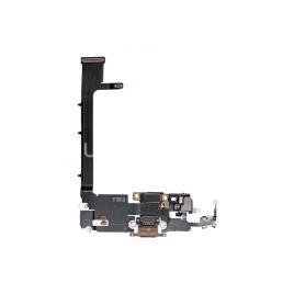 Flex Conetor de Carga com Microfone Iphone 11 Pro Max Branco