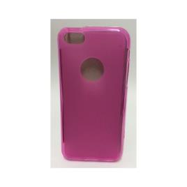 Capa em Silicone 'SOFT' iPhone 5C Rosa Transparente