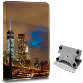 COOL Estojo para ebook/tablet 9,7 - 10,3 em couro sint?tico Skyline girat?rio (panor?mico)