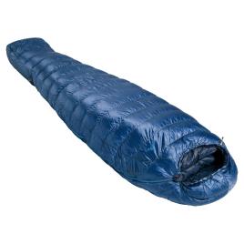 Vaude Rotstein 200 Down Sleeping Bag Azul Regular / Left Zipper