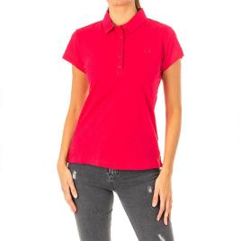 La Martina Short Sleeve Polo Vermelho 3