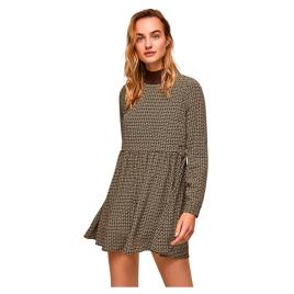Pepe Jeans Diana Long Sleeve Midi Dress  M