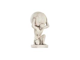 Figura Decorativa para Jardim DKD Home Decor Atlas Branco Magnésio (31 x 28 x 56 cm)