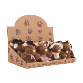 Peluche Little Rat Cardinal (14 cm)