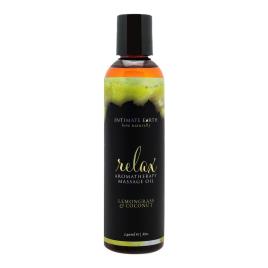 Óleo de Massagem Relax 240 ml Intimate Earth Cítrico Doce