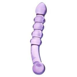 Dildo de Vidro Rugoso Purple Rain Glas 63163