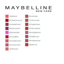 Batom Color Sensational Maybelline - 740-coffee craze