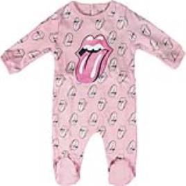 Babygrow de Manga Comprida para Bebé The Rolling Stones Cor de rosa - 24 Meses