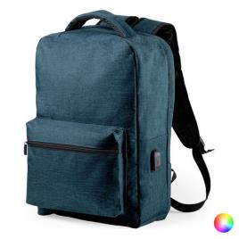 Mochila Antirroubo com USB e Compartimento para Tablet e Portátil 146345 - Cinzento