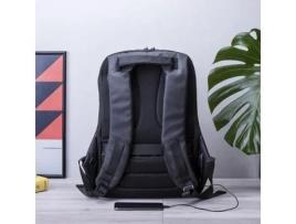 Mochila Antirroubo com USB e Compartimento para Tablet e Portátil 145949 Cinzento - Cinzento