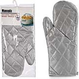 Luva para o Forno Prata (2,5 x 30 x 17 cm)