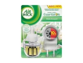 AIR-WICK ambientador electrico completo #white bouquet 19 ml