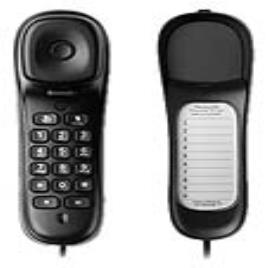 Telefone Fixo  CT50 LED - Preto