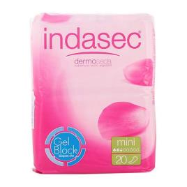 Pensos Higiénicos para Incontinência Dermoseda Mini Indasec - 30 Unidades