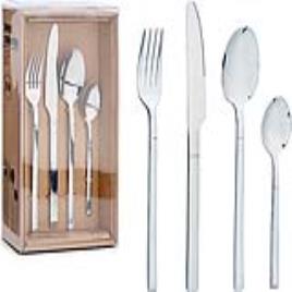 Talheres Prata (7 x 26,5 x 16,5 cm) (16 pcs)