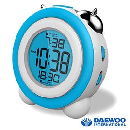 Relógio Despertador Digital/Mecânico 2 Alarmes Daewoo
