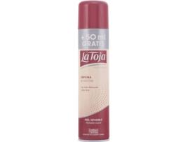 Espuma de Barbear LA TOJA Pele Sensível Spray (250 ml + 50 ml)