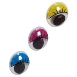 Etiquetas Olhos Artesanato (20 pcs)